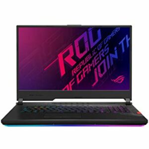 ASUS ROG Strix SCAR 17 G732LW-EV033T, Notebook Monitor 17,3" FHD Anti-Glare 144Hz, Intel Core i7-10875H, RAM 16GB DDR4, Grafica NVIDIA GeForce RTX 2070 8GB, 1TB SSD PCIE, Windows 10 Home, Nero scuro