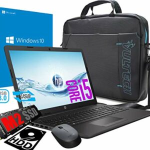 Notebook HP i5 250 G7 Portatile Display 15.6" Cpu Intel Quad core I5 8Th Gen 1,6Ghz a 3,9Ghz /Ram 8Gb DDR4 /SSD M2 500GB /VGA INTEL UHD620 /Hdmi Dvd Wifi /Windows 10 Pro /Borsa Mouse Wifi